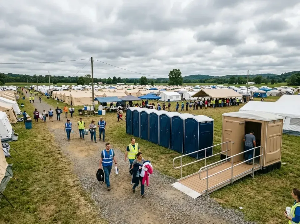 disaster-relief-camp-restrooms-010 — frequently asked questions, Dumpster & Portable Bathrooms Rental in Middletown, IN